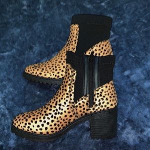 Cheetah Booties